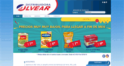 Desktop Screenshot of distribuidoraalvear.com.ar